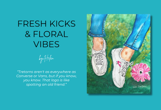 Fresh Kicks and Floral Vibes