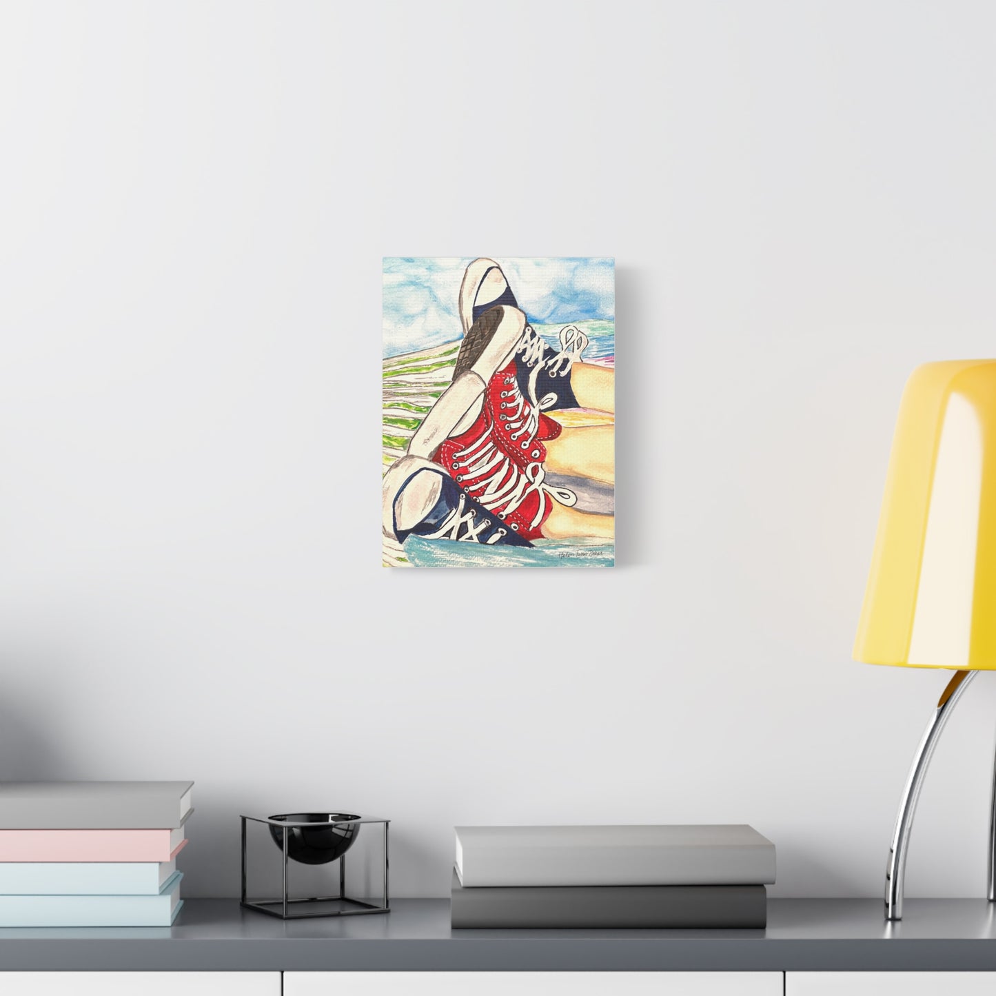Hammock For Two – Solemates - Canvas Print