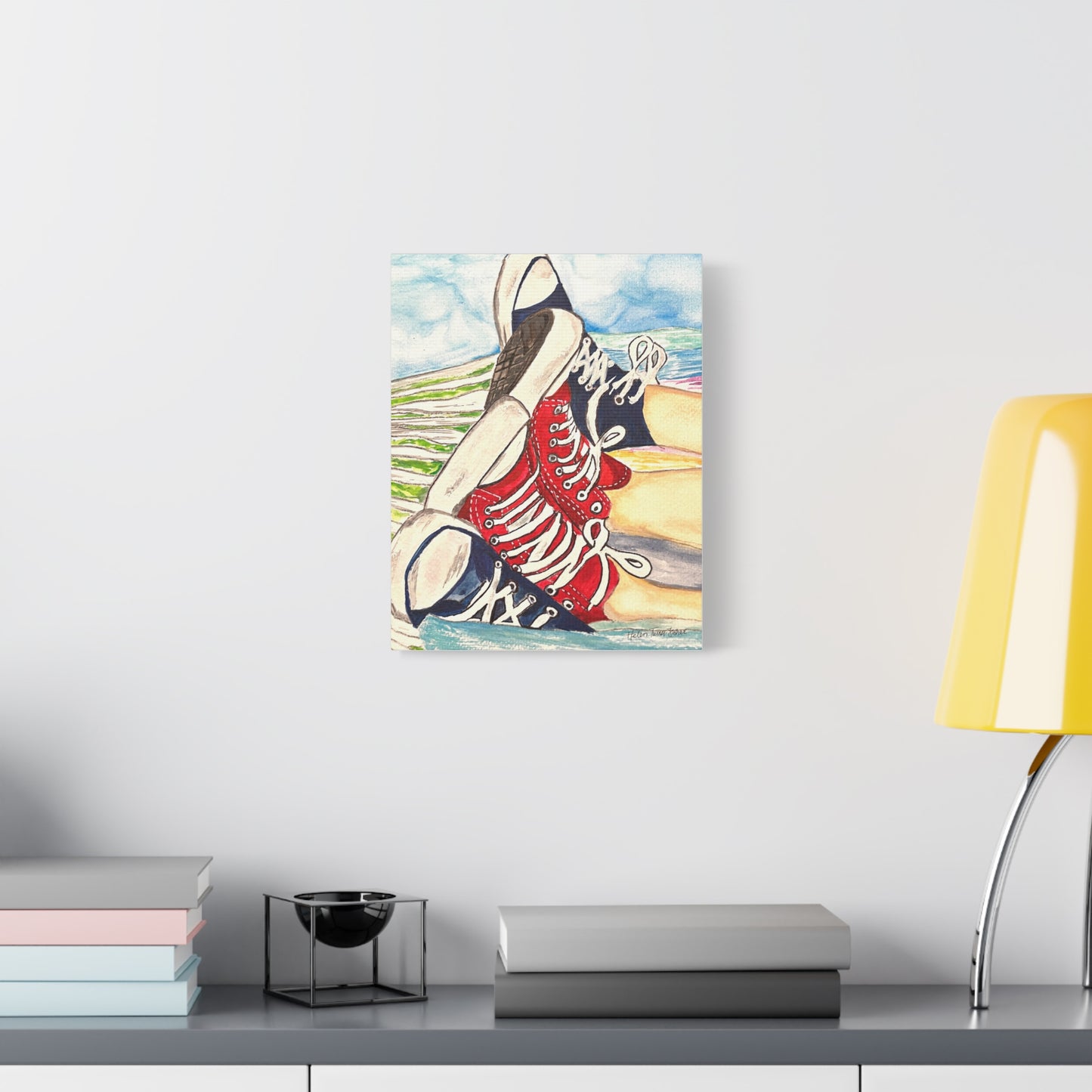 Hammock For Two – Solemates - Canvas Print