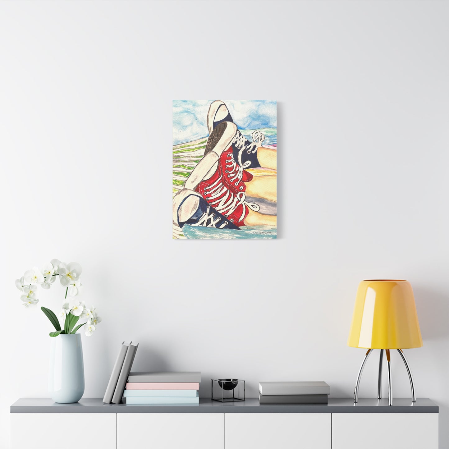 Hammock For Two – Solemates - Canvas Print