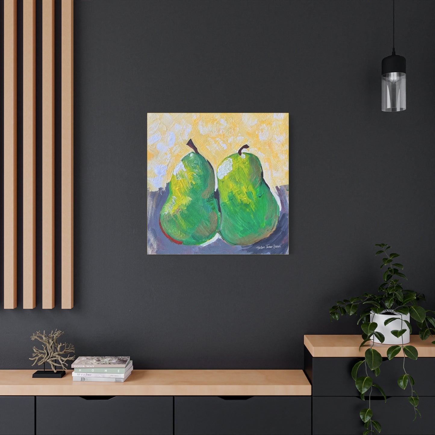 Pair of Pears - Canvas Print