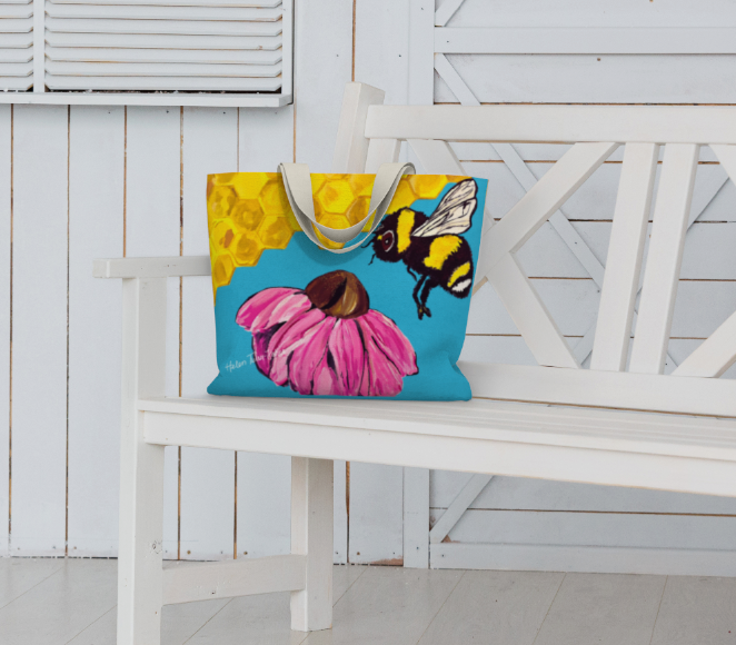 Flight of the Bumblebee - Tote Bag