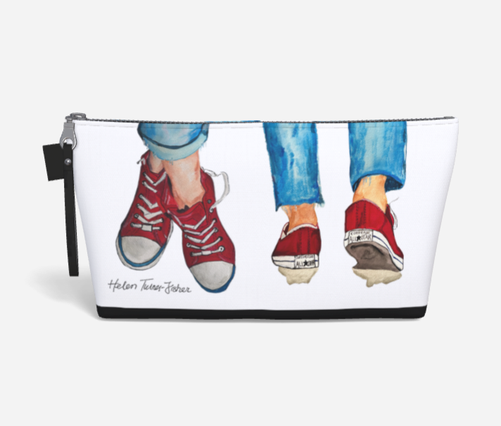 Kicks - Zipper Tech/Makeup Bag
