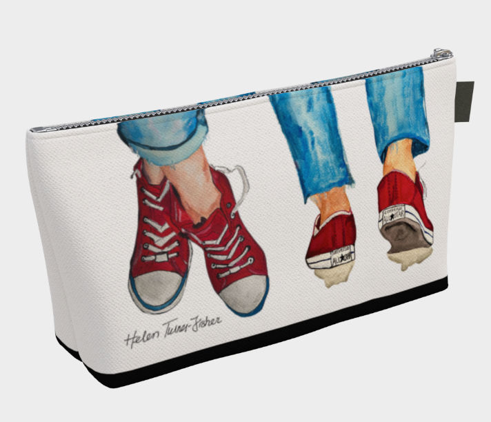 Kicks - Zipper Tech/Makeup Bag