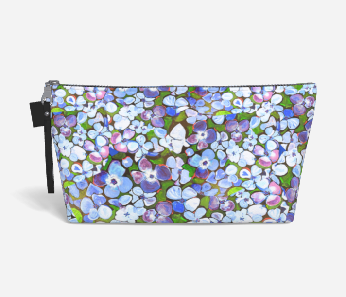 Hydrangea Love - Zipper Tech/Makeup Bag