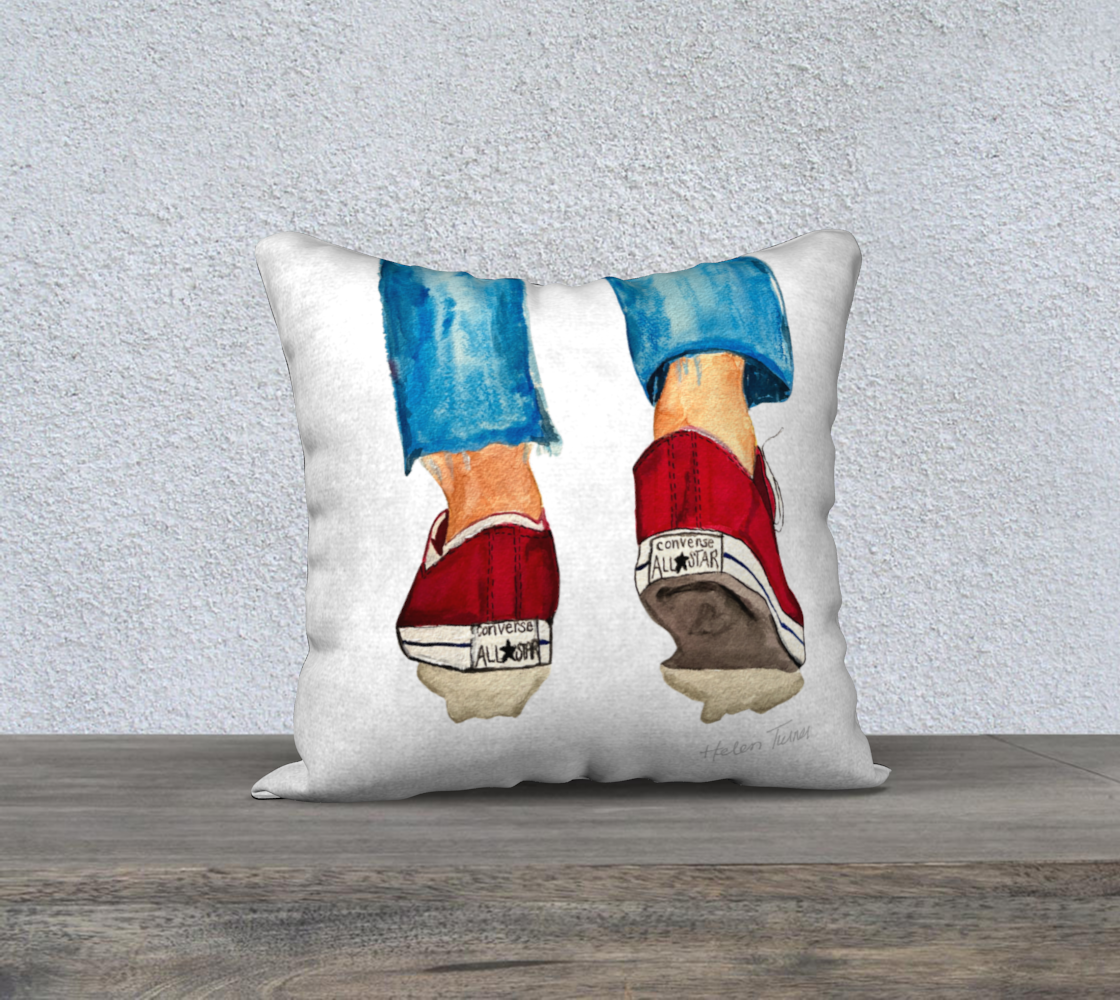 Timeless Stride Pillowcase (With Black Back)