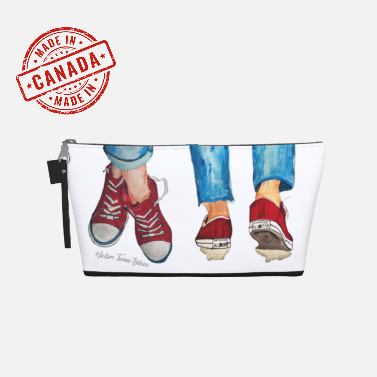 Kicks - Zipper Tech/Makeup Bag