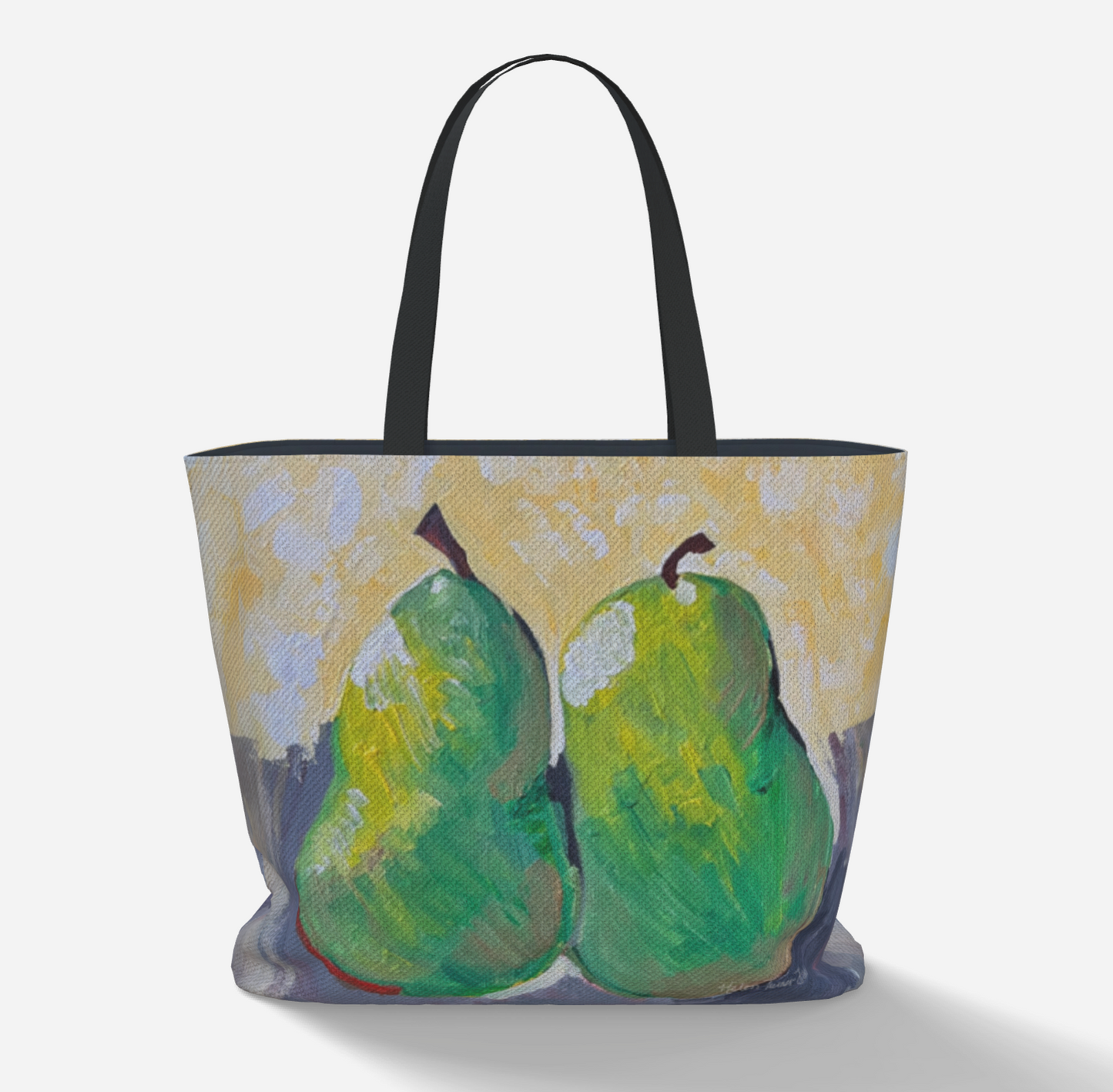 Pair of Pears - Lined Tote Bag