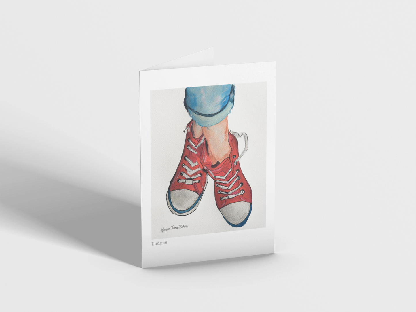 Undone - Greeting Card