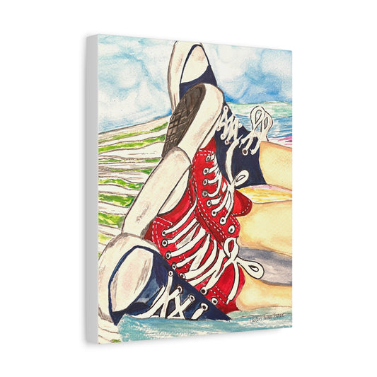 Hammock For Two – Solemates - Canvas Print
