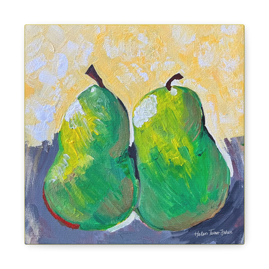 Pair of Pears - Canvas Print