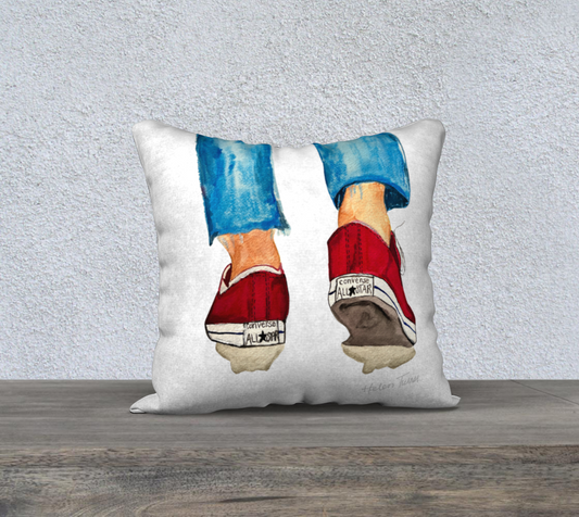 Timeless Stride Pillowcase  (With Black Back)