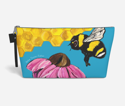 Flight of the Bumblebee - Zipper Tech/Makeup Bag