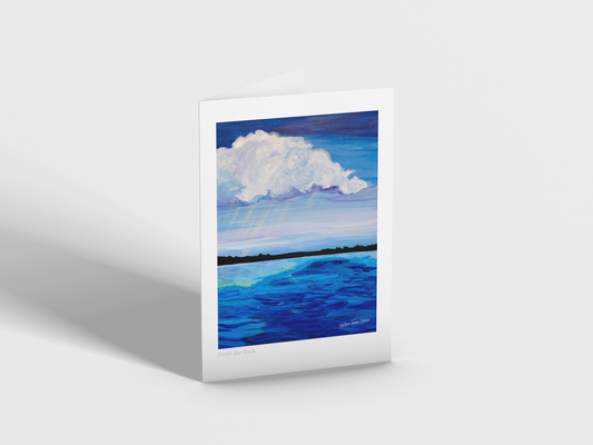 From the Dock - Greeting Card
