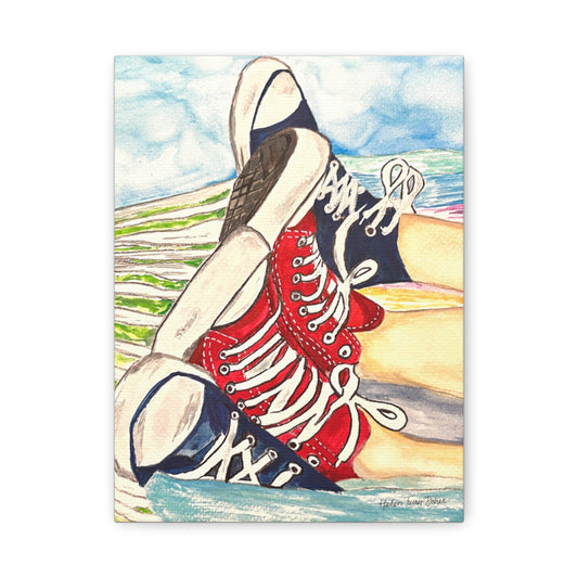 Hammock For Two – Solemates - Canvas Print