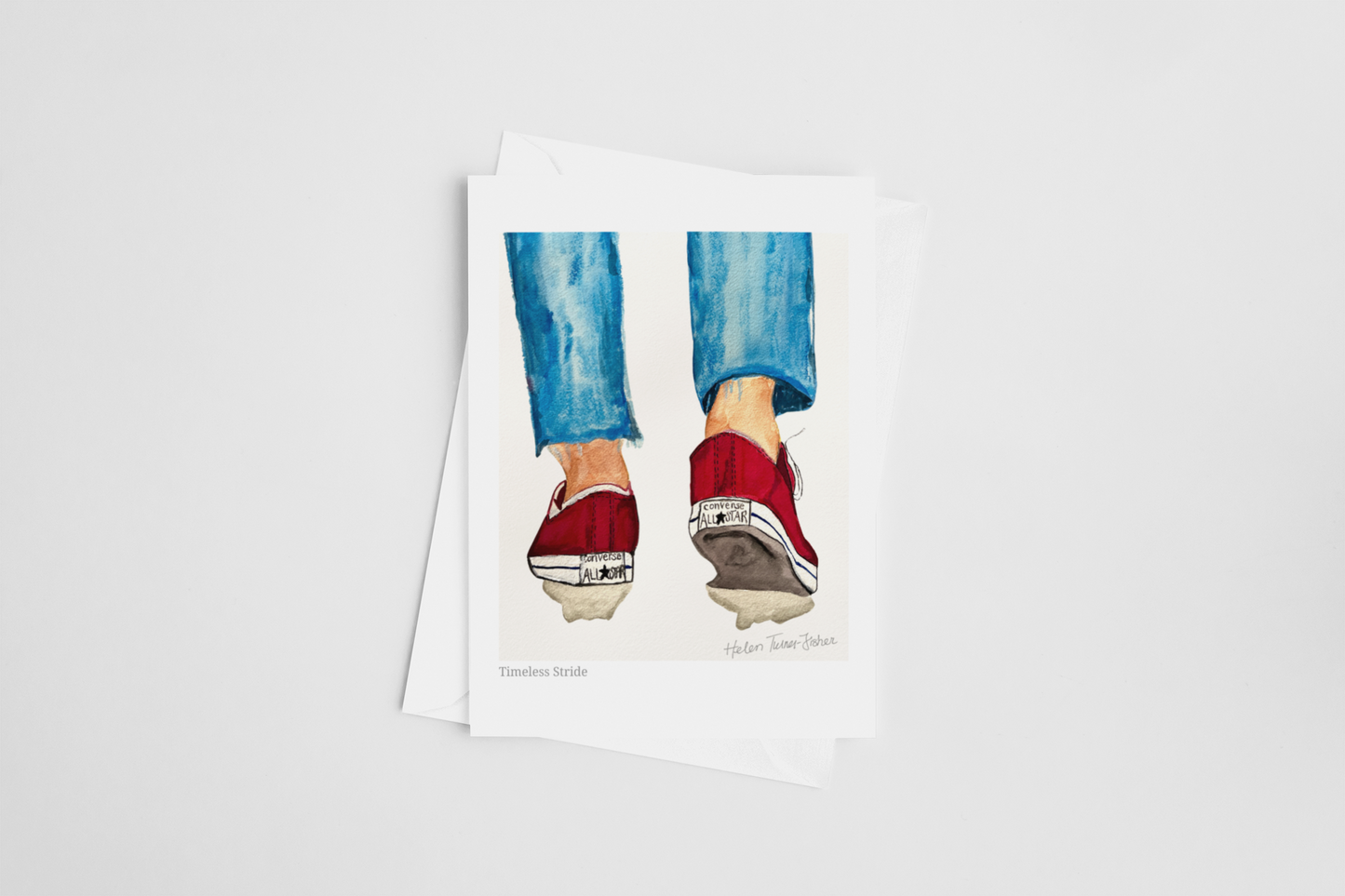 Timeless Stride - Greeting Card