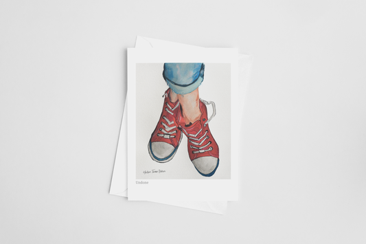 Undone - Greeting Card
