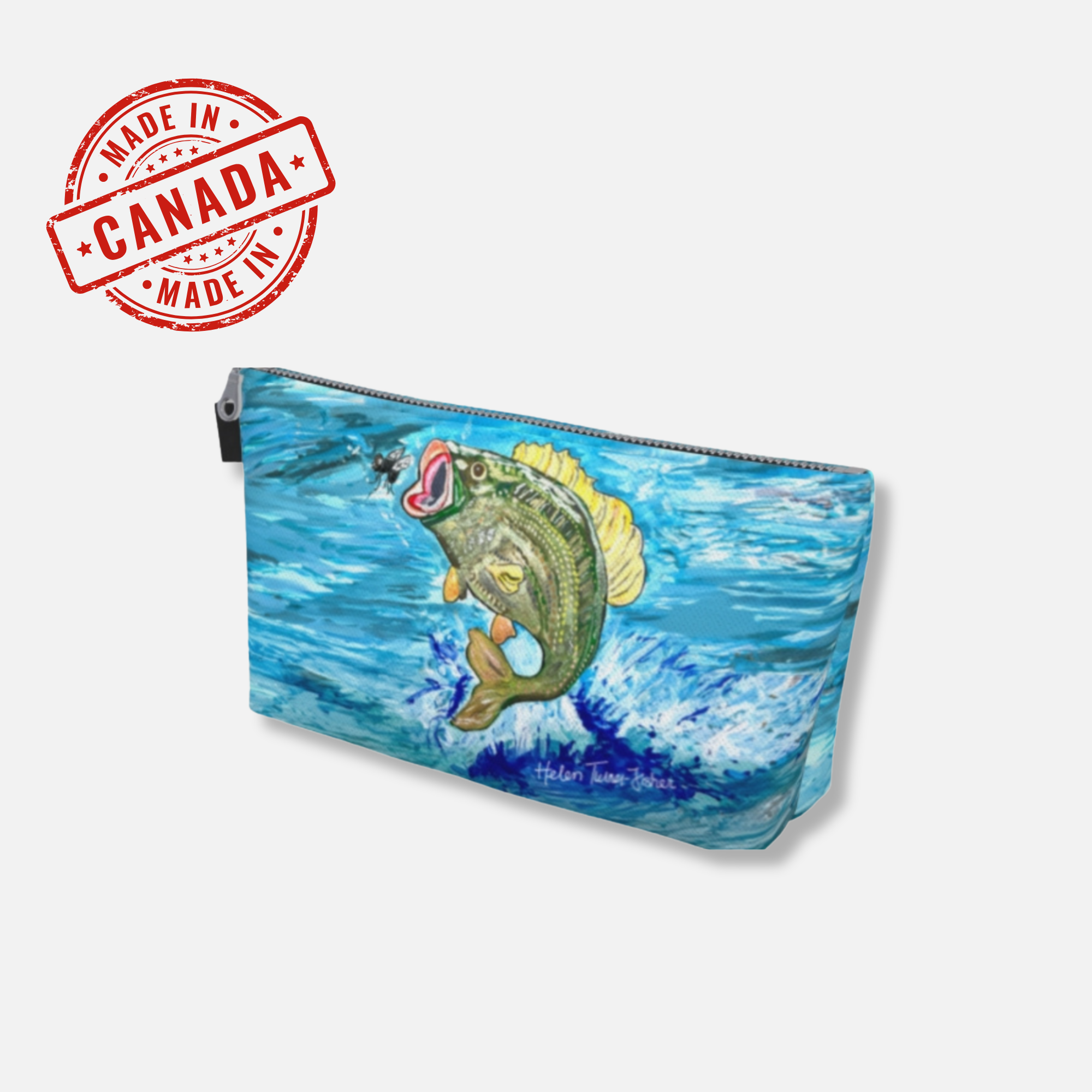 Catch Me If You Can - Zipper Tech/Makeup Bag