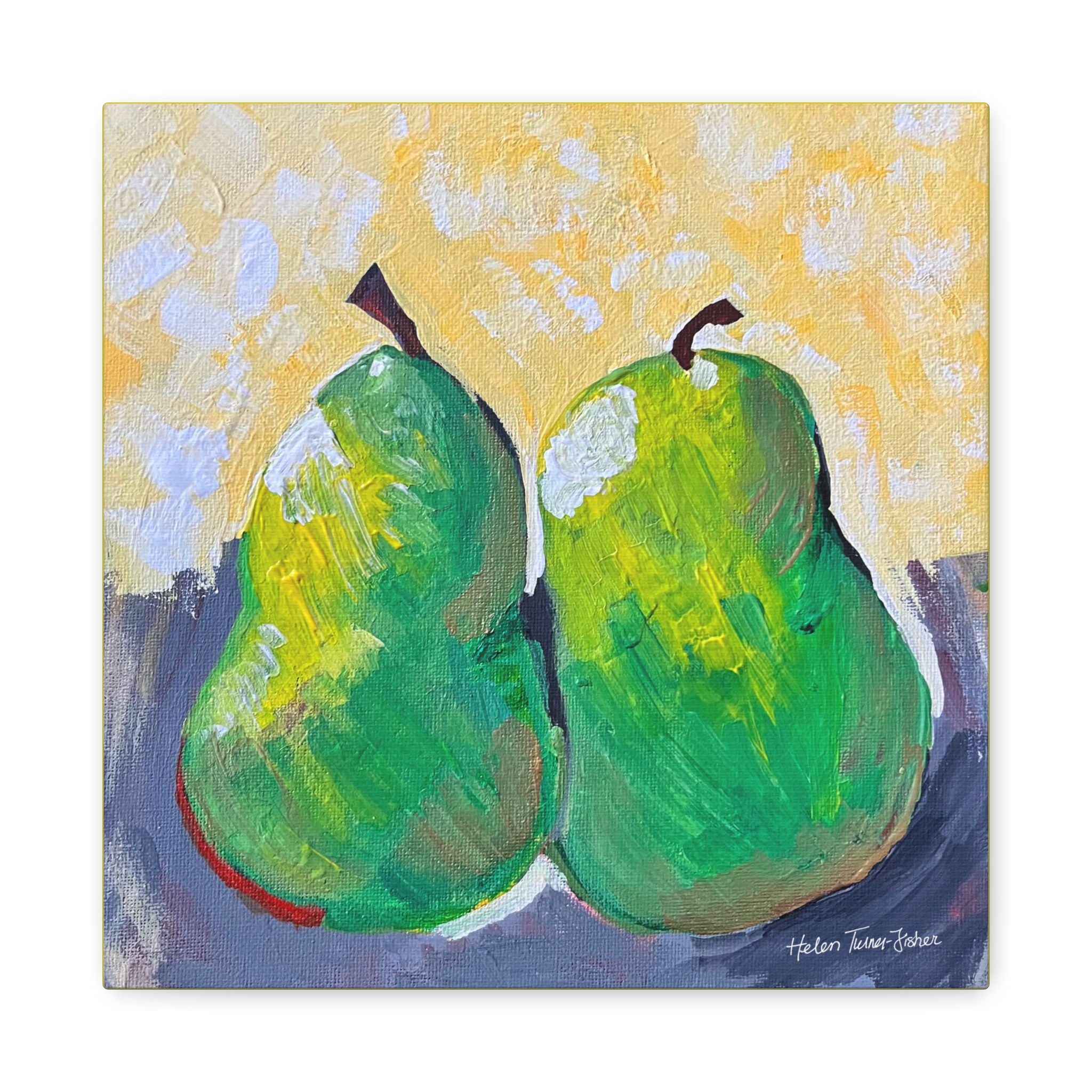 Pair of Pears - Canvas Print - Image 5