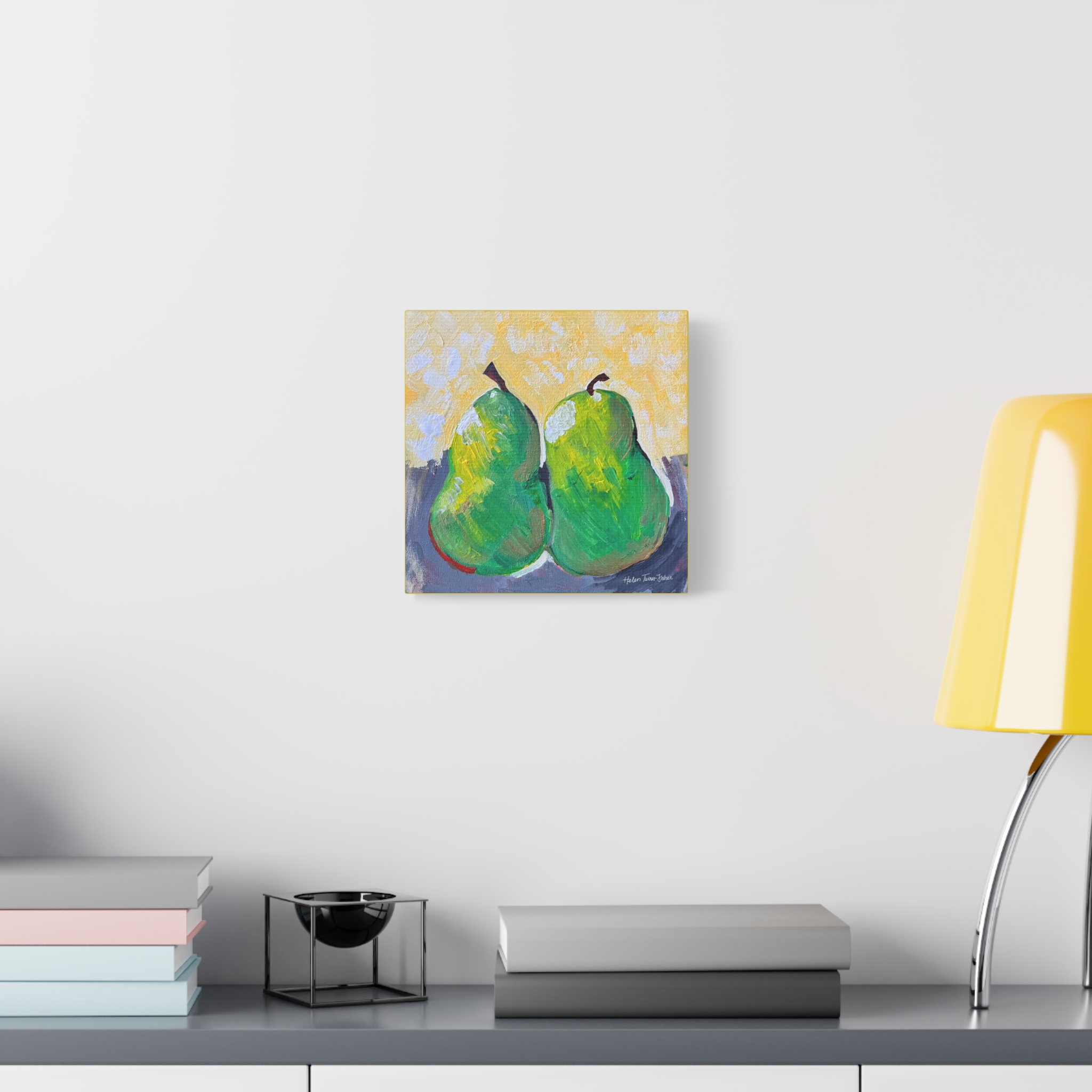 Pair of Pears - Canvas Print - Image 3