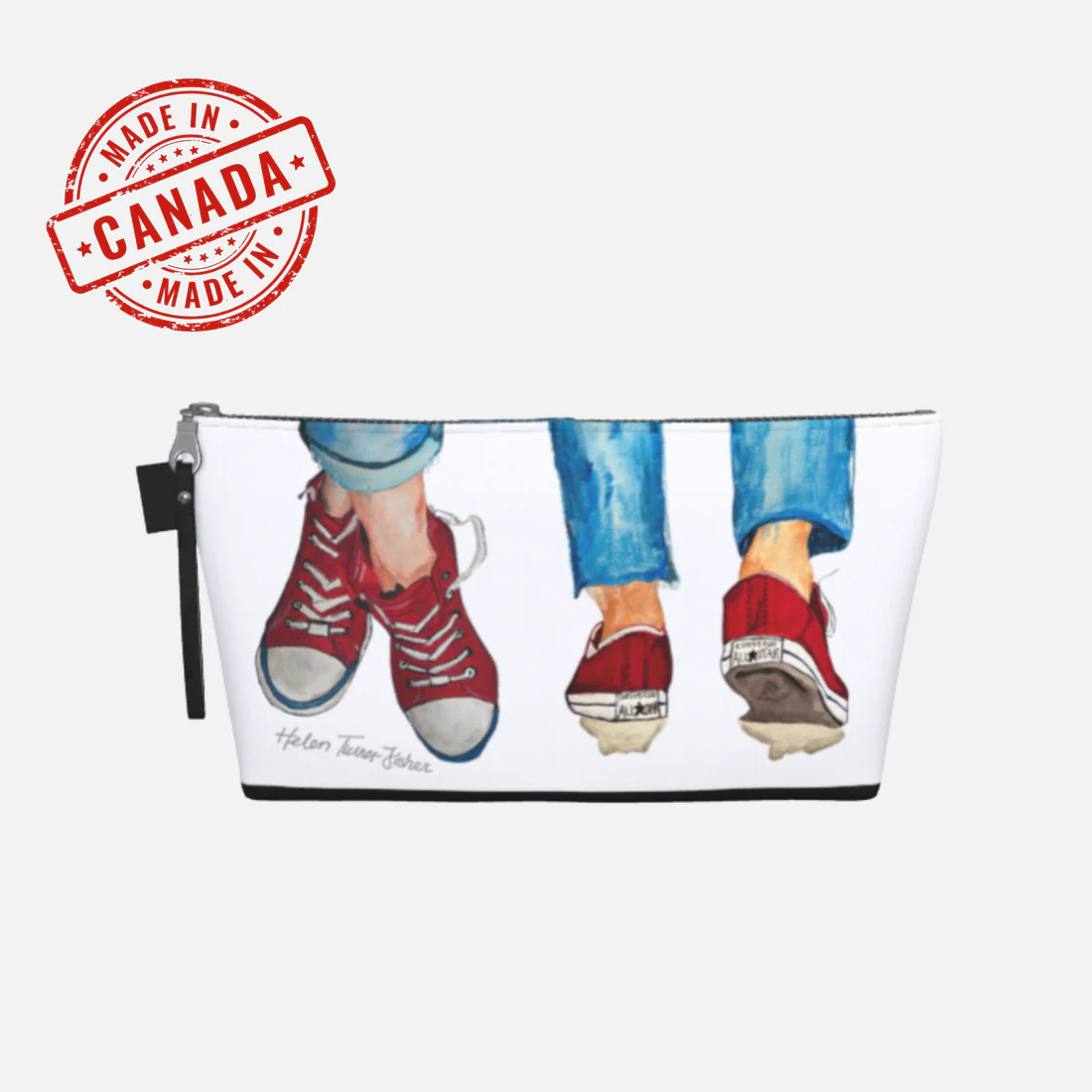 Kicks - Zipper Tech/Makeup Bag