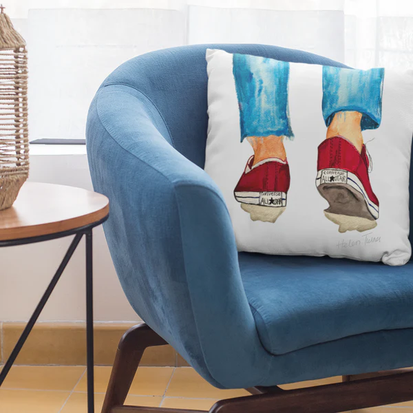Timeless Stride Pillowcase (With Black Back)
