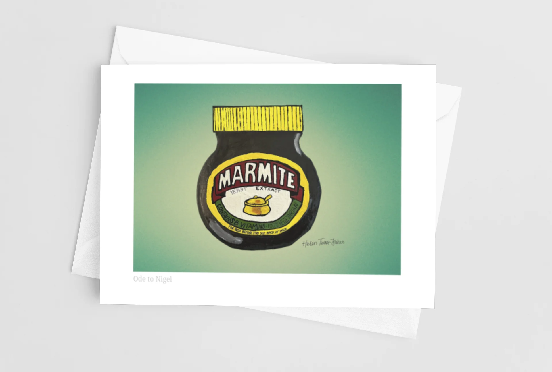 Ode to Nigel - Greeting Card - Image 2