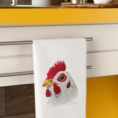 Chicken Tea Towel - Image 2